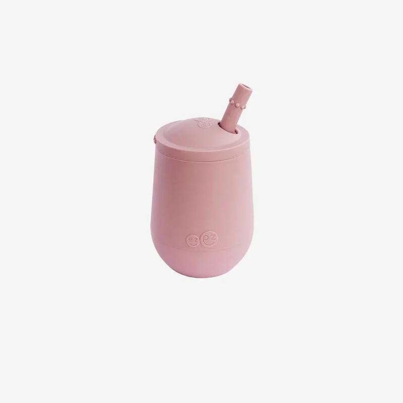 Ezpz Mini Cup + Rietje Training System Blush (1 stuk)