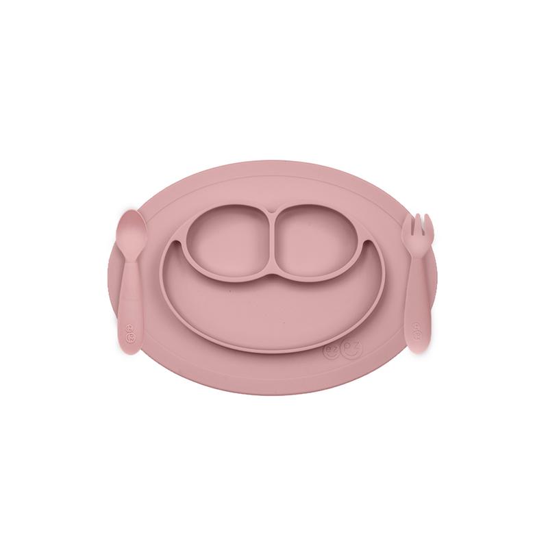 Ezpz Mini Feeding Set Blush (1 stuk)