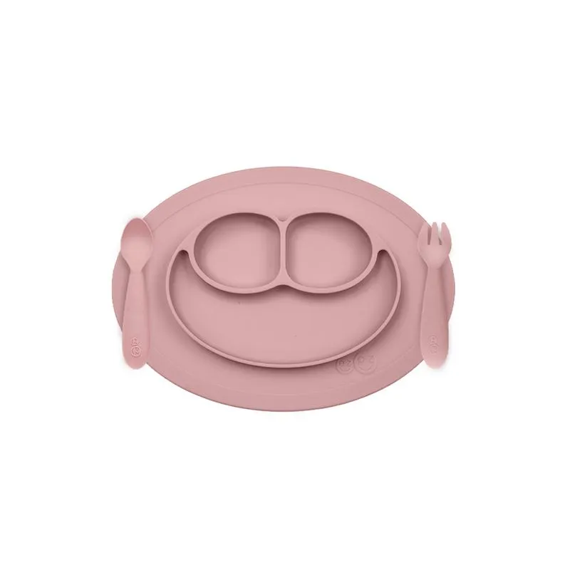 Ezpz Mini Feeding Set Blush (1 stuk)