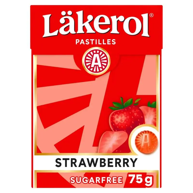 Lakerol Läk Ci Strawberry (75 gr)
