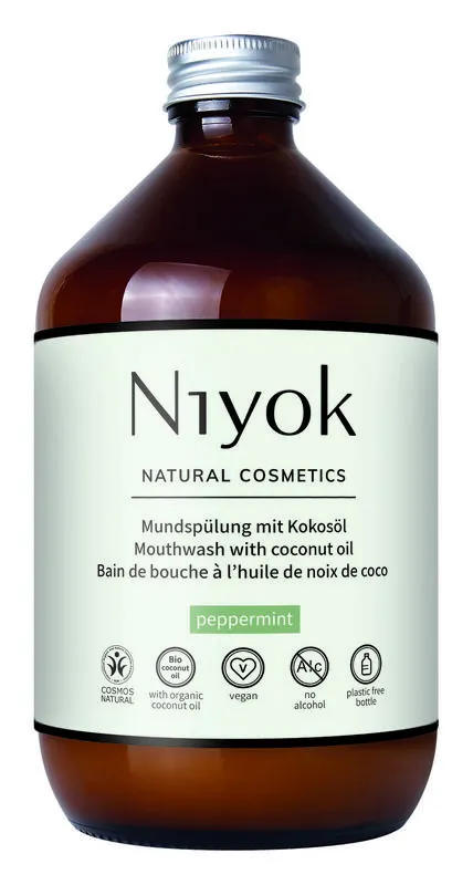 Niyok Mouthwash Peppermint (500 ml)
