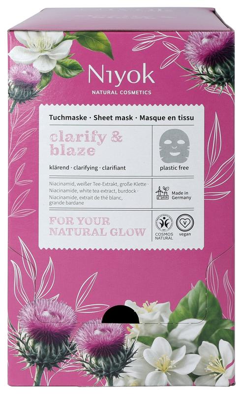 Niyok Sheet Mask Clarify & Blaze (10 ml)