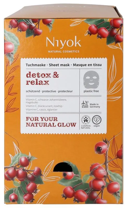 Niyok Sheet Mask Detox & Relax (10 ml)