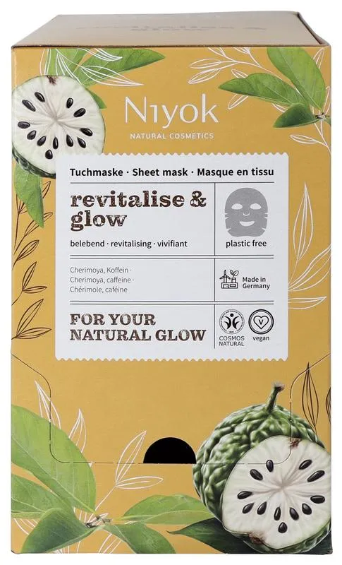 Niyok Sheet Mask Revitalise & Glow (10 ml)