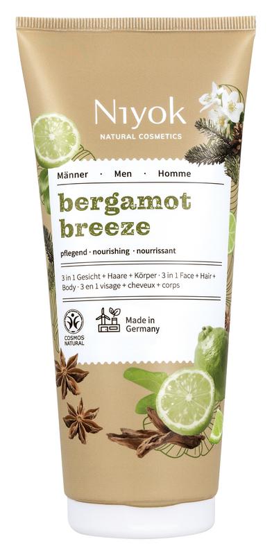 Niyok Shower Gel Men Bergamot Breeze 3 in 1 (200 ml)