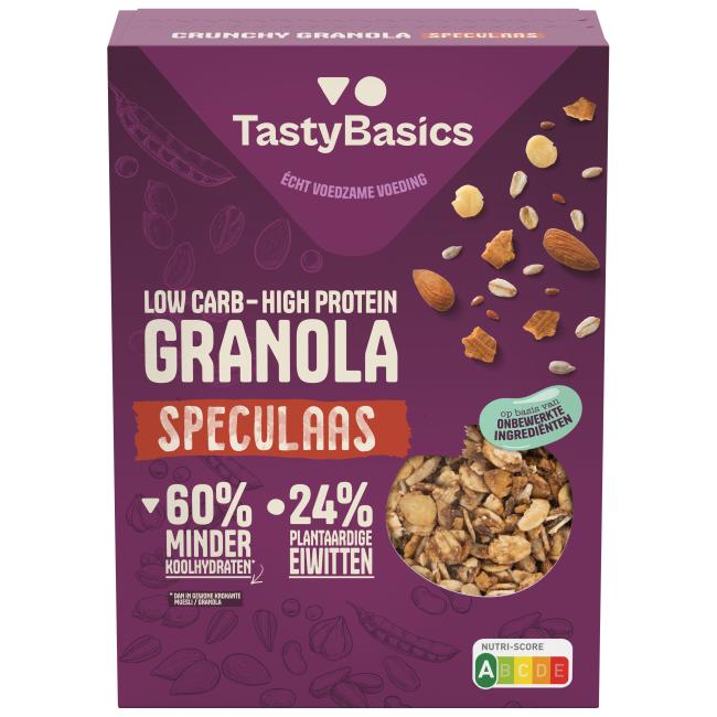 Tastybasics Granola Speculaas (6 stuks)