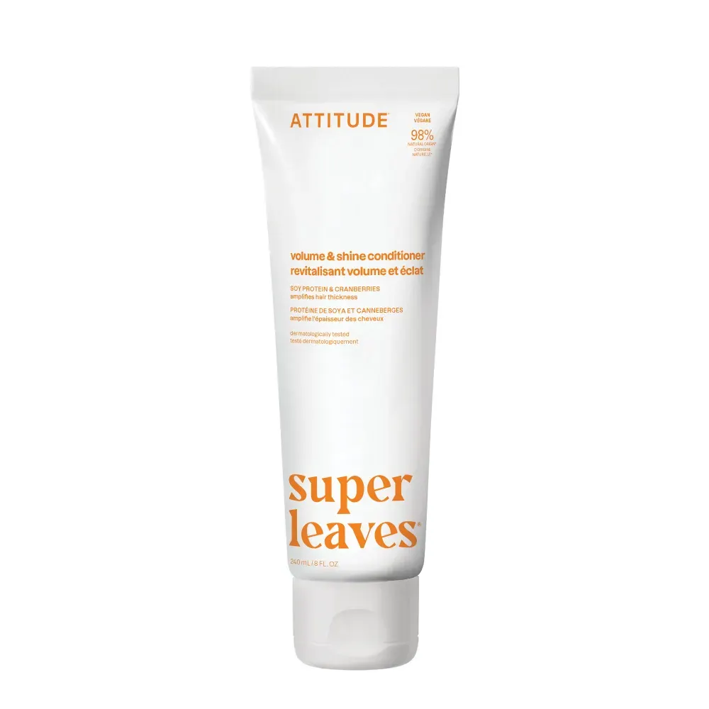 Attitude Super Leaves Conditioner Volume & Shine Soy Protein & Cranberries (240 ml)