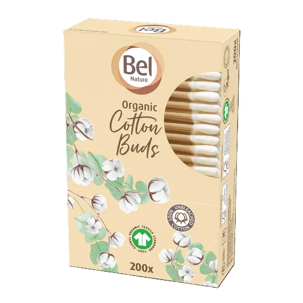 Bel Nature Wattenstaafjes (200 stuks)