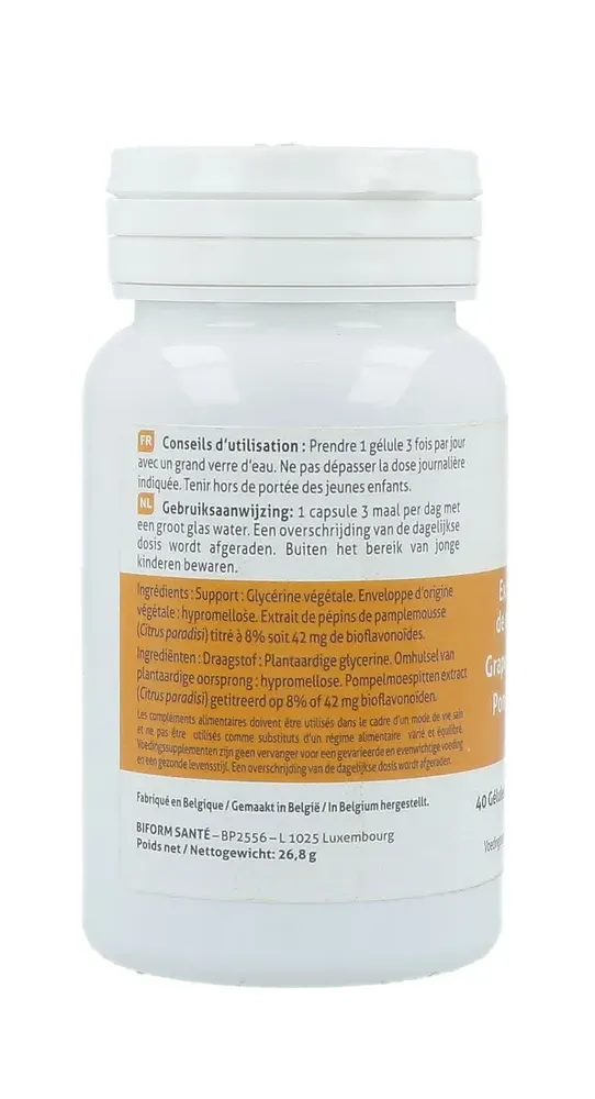 Biform Pompelmoespitten (40 capsules) - image 2