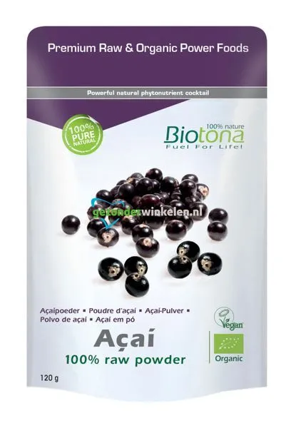 Biotona Acai Raw Poeder (250 gr)