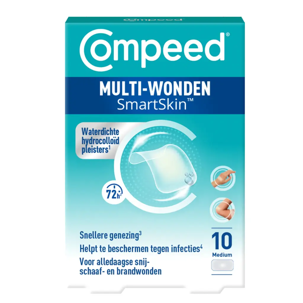 Compeed Smartskin Multi-wond Medium (10 stuks)