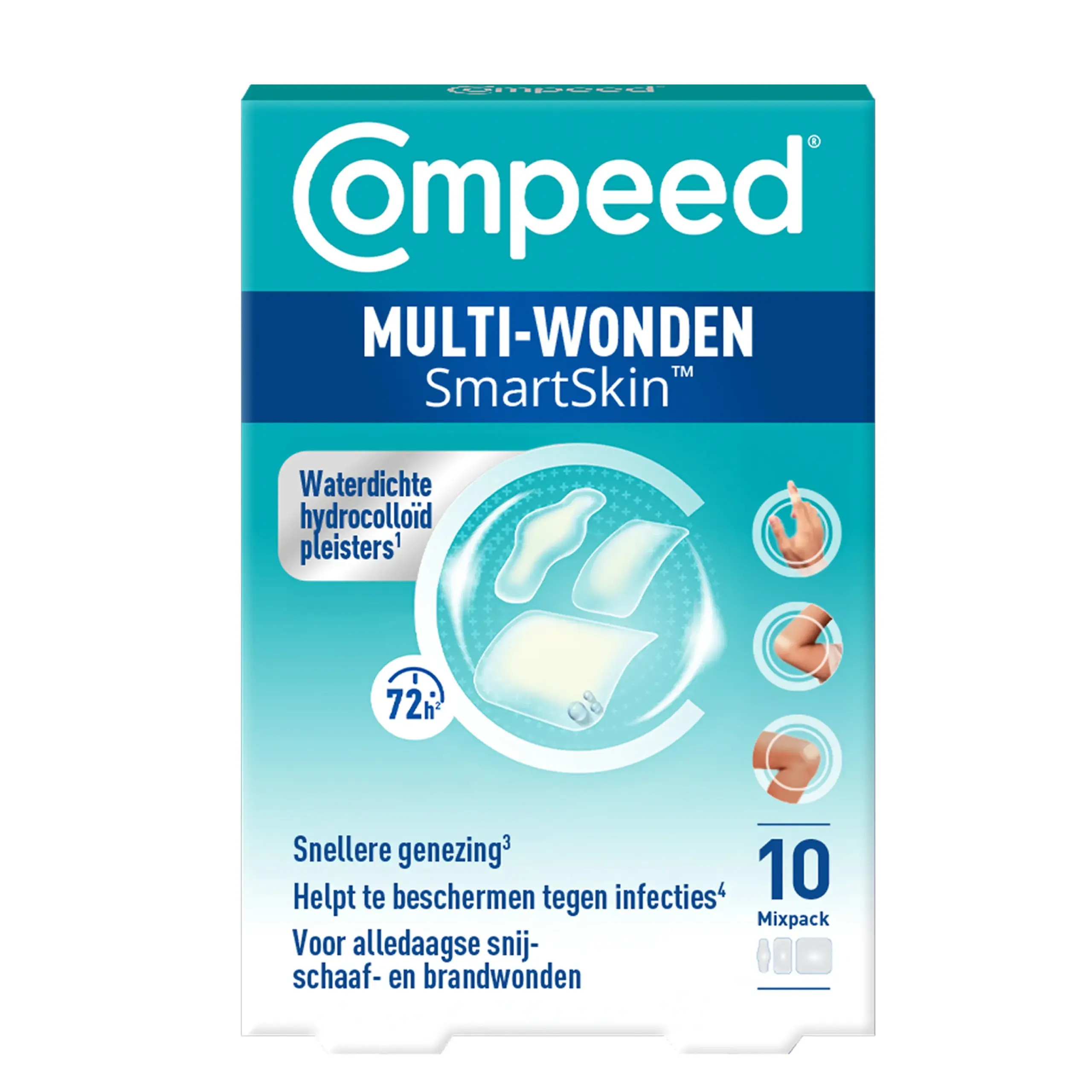 Compeed Smartskin Multi-wond Mixpack (10 stuks)