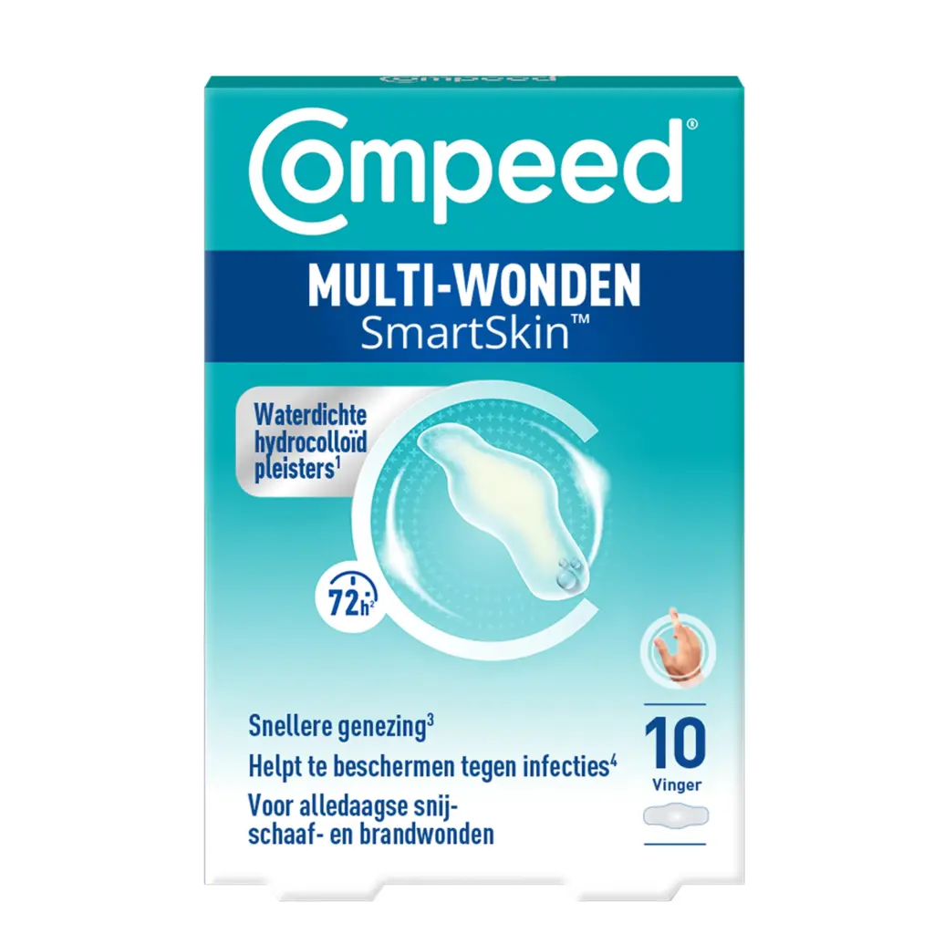 Compeed Smartskin Multi-wond Vinger (10 stuks)