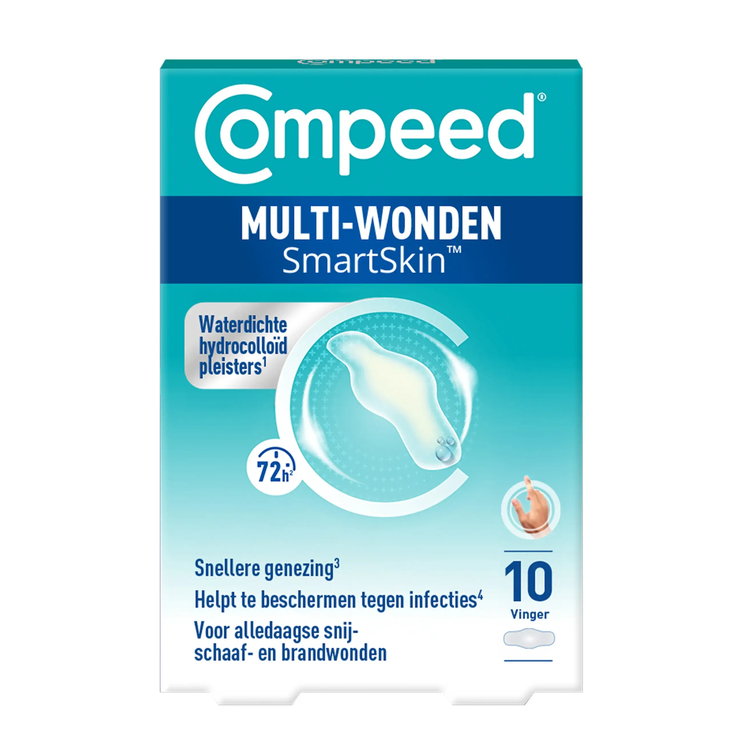 Compeed Smartskin Multi-wond Vinger (10 stuks)