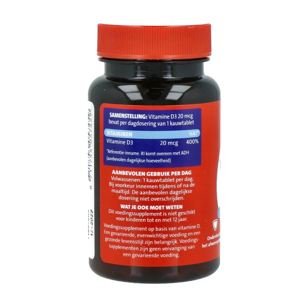 Dagravit Vitamine D 20mcg (60 tabletten)