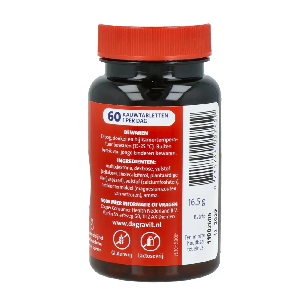 Dagravit Vitamine D 20mcg (60 tabletten) - image 2