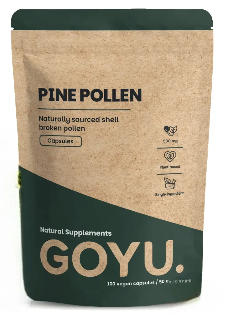 Goyu Pine Pollen Capsules (80 capsules)