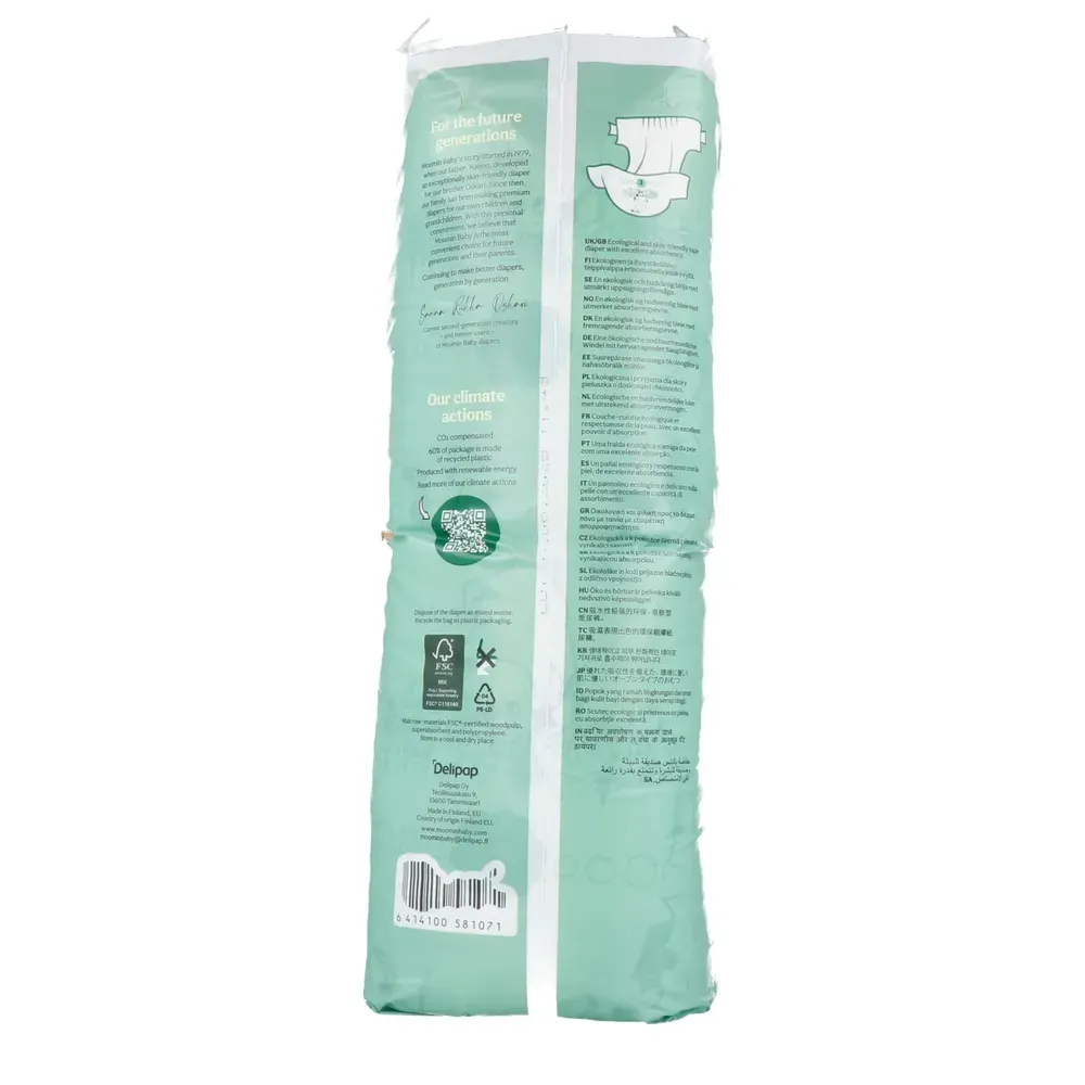 Moomin Baby Ecologische Luiers 3 Midi (42 stuks) - image 2