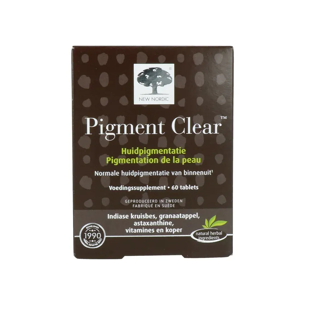 New Nordic Skin Care Pigment Clear Tabletten (60 tabletten)
