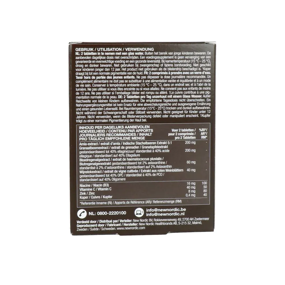 New Nordic Skin Care Pigment Clear Tabletten (60 tabletten)