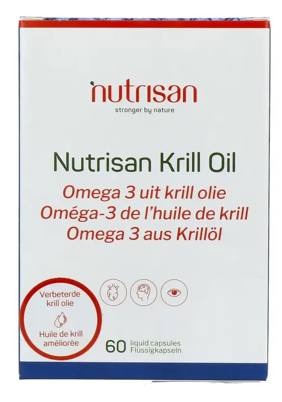 Nutrisan Krill Olie Capsules (60 capsules)