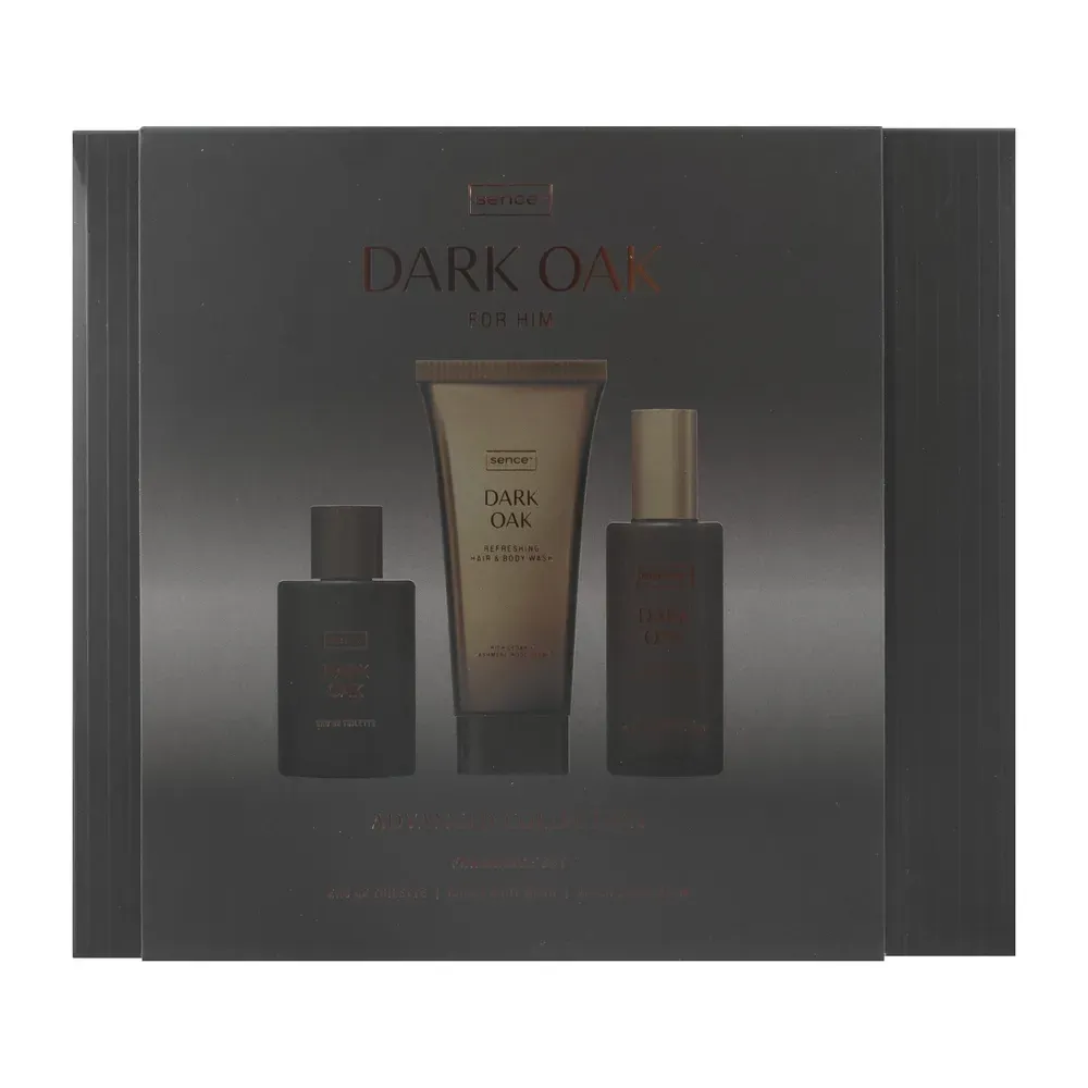 Sence For Men Dark Oak Face, Hair & Body Giftset (1 stuk)