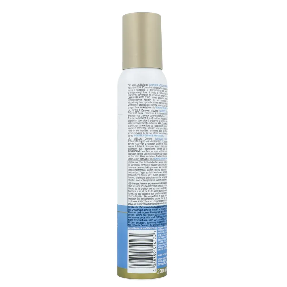 Wella Deluxe Volume & Protection Mousse (200 ml)