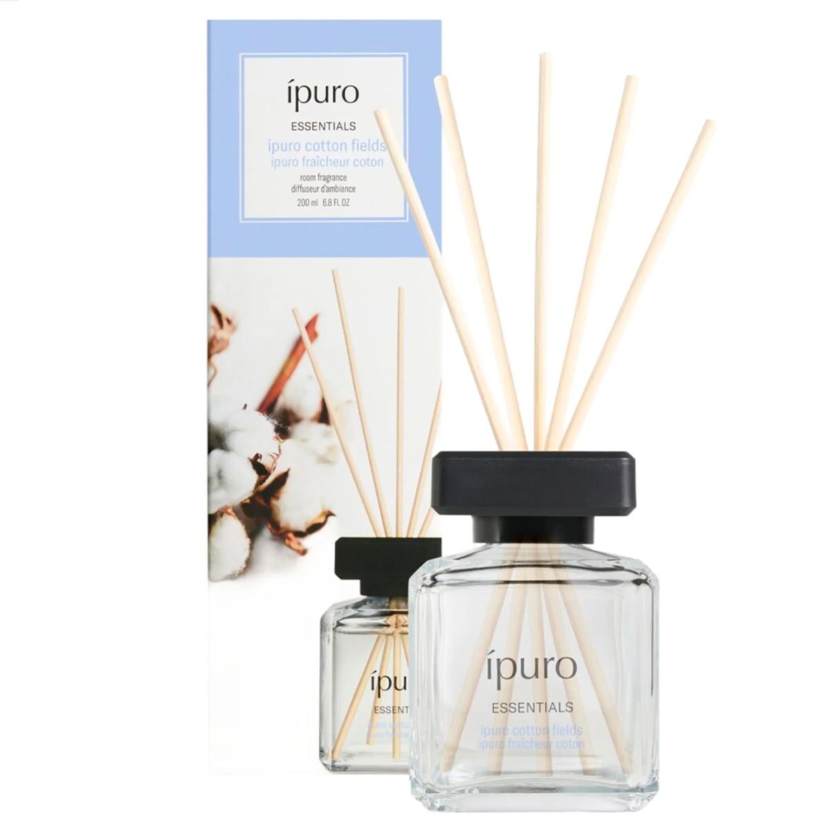 Ipuro Cotton Fields Geurdiffuser (200 ml)