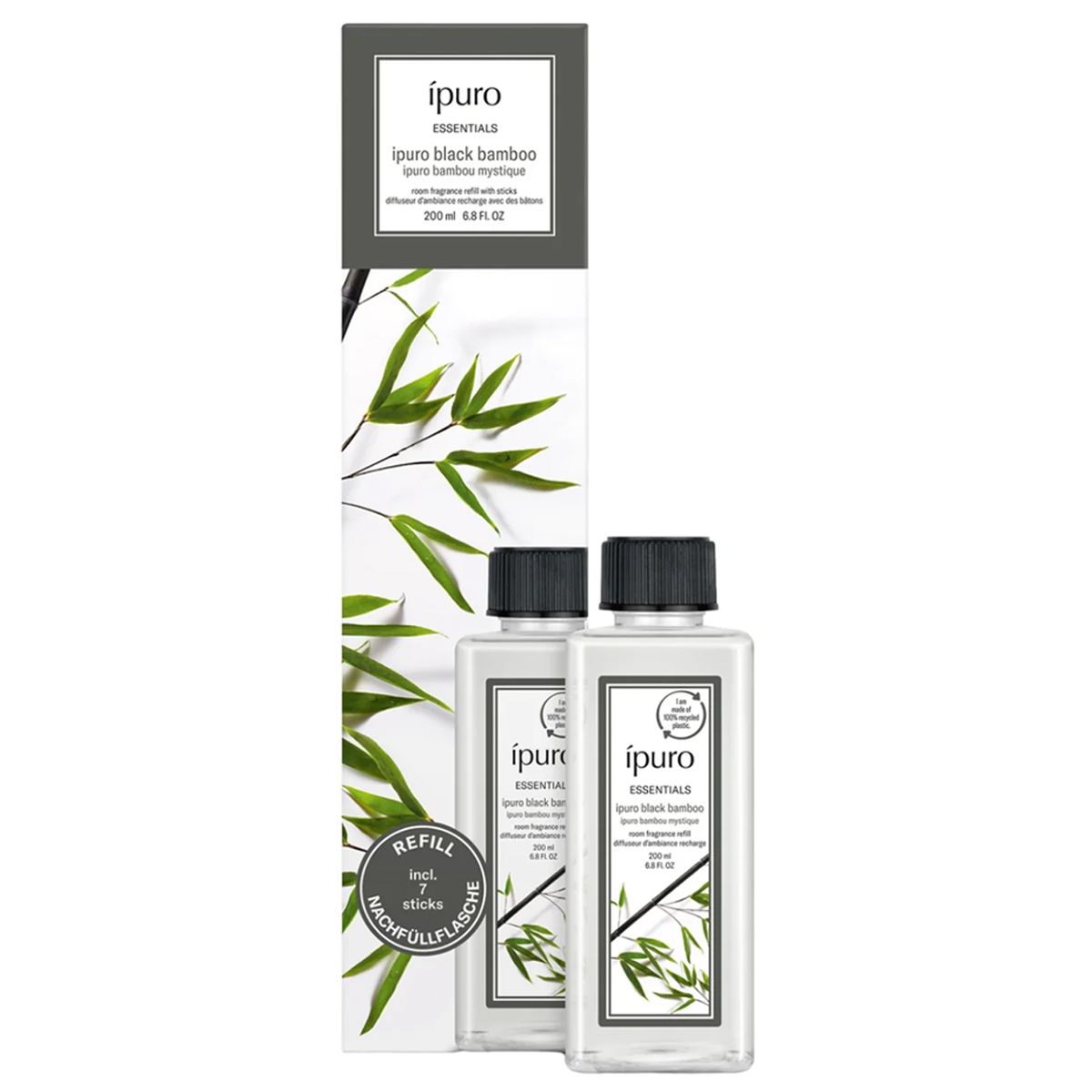 Ipuro Black Bamboo Refill (200 ml)