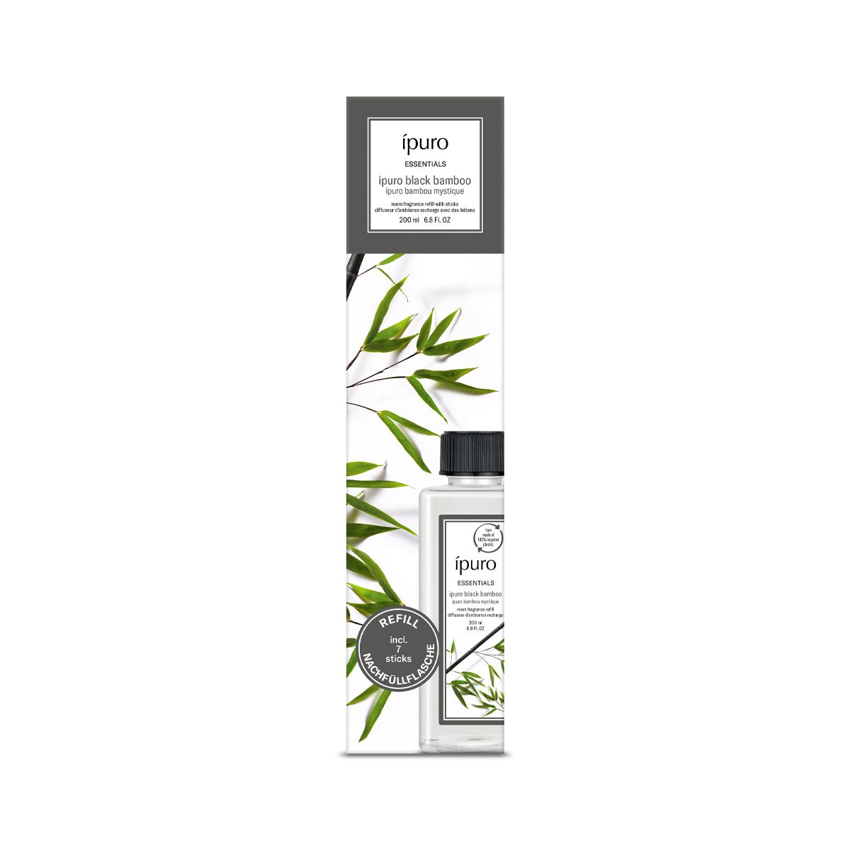 Ipuro Black Bamboo Refill (200 ml)