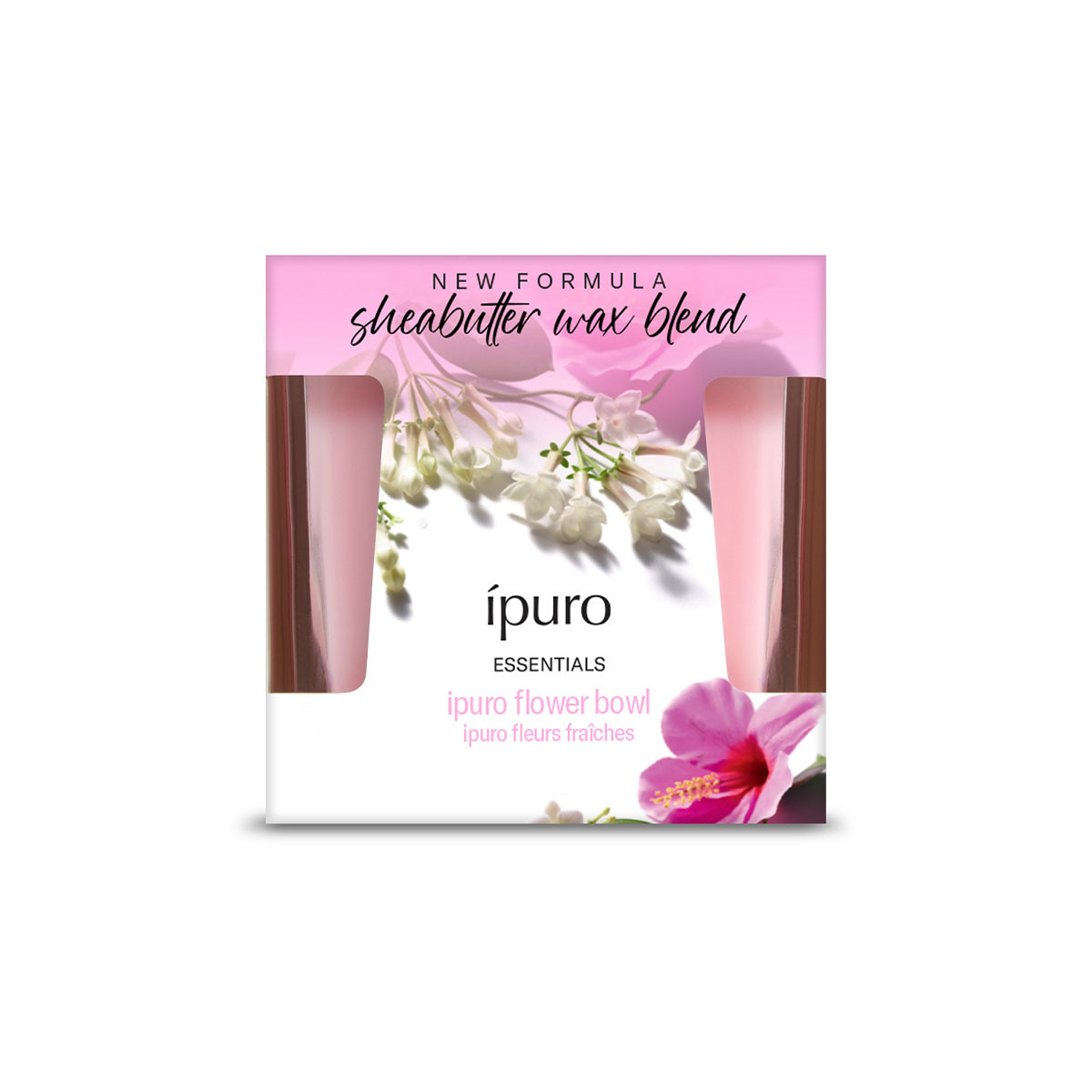 Ipuro Flower Bowl Geurkaars (125 gr)