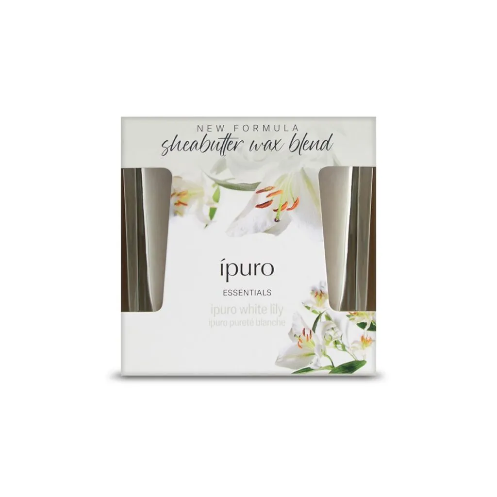 Ipuro White Lily Geurkaars (125 gr)