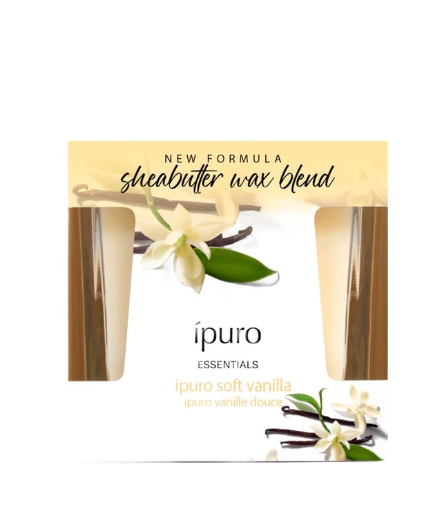 Ipuro Soft Vanilla Geurkaars (125 gr) - image 3