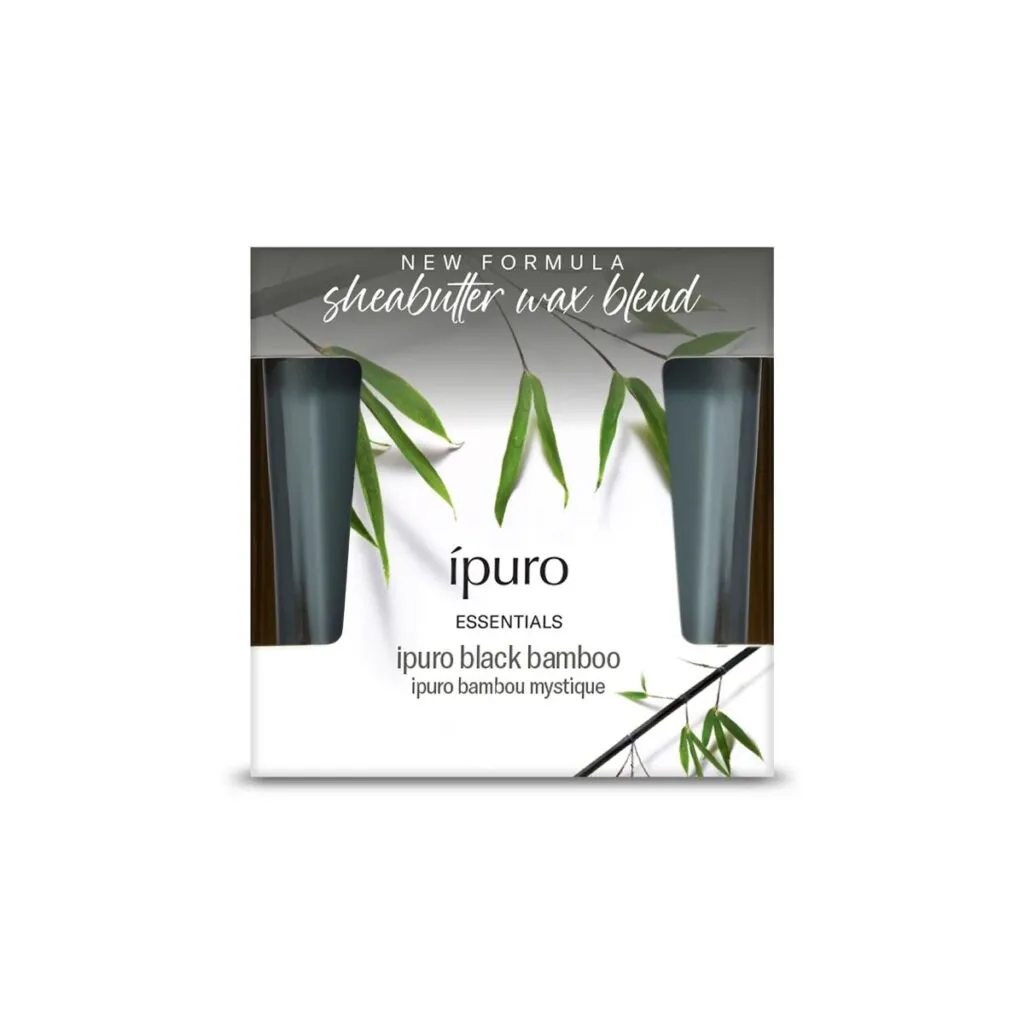 Ipuro Black Bamboo Geurkaars (125 gr)
