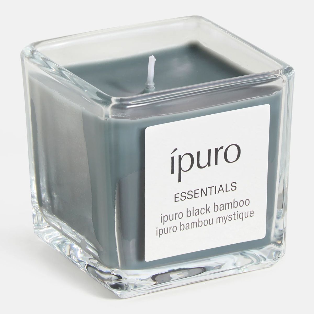 Ipuro Black Bamboo Geurkaars (125 gr)