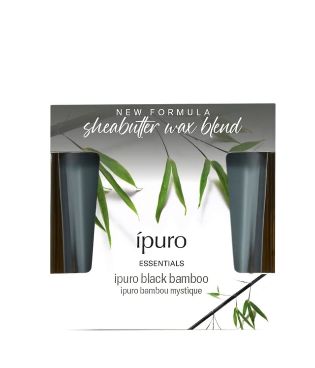 Ipuro Black Bamboo Geurkaars (125 gr) - image 3