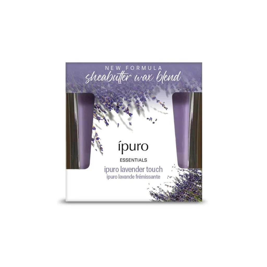 Ipuro Lavender Touch Geurkaars (125 gr)