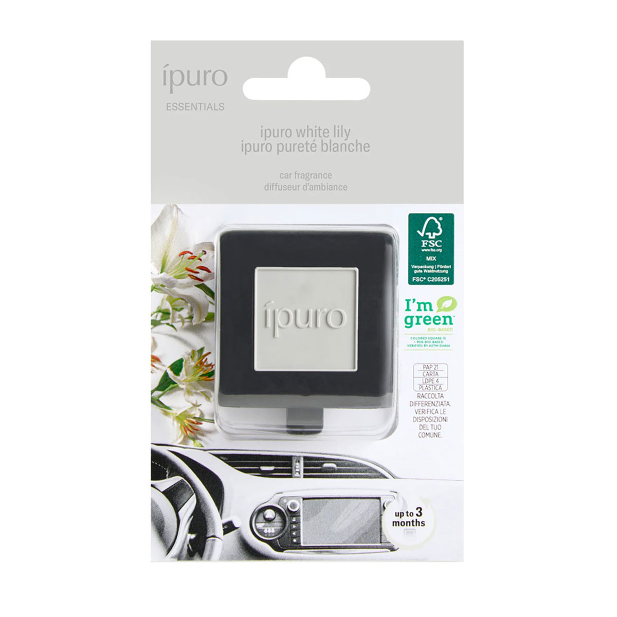 Ipuro Car Line White Lily (1 stuk)