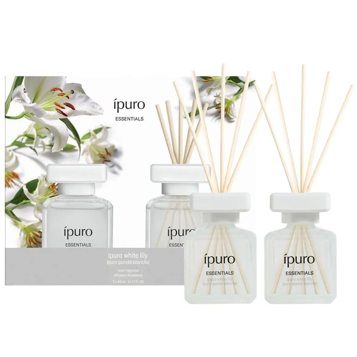 Ipuro White Lily Geurdiffuser (100 ml)