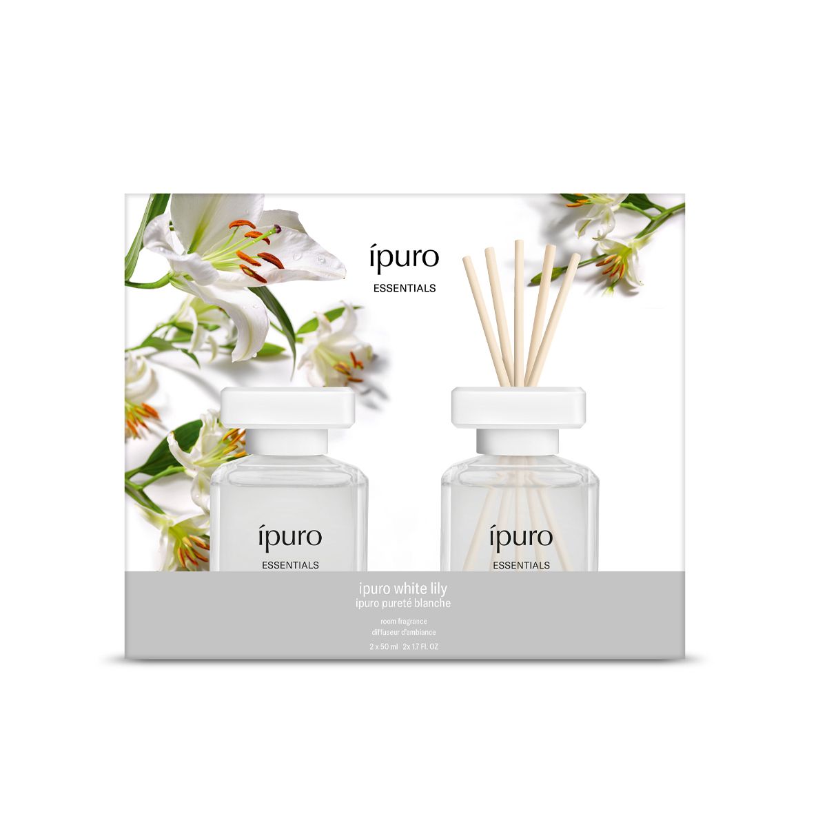Ipuro White Lily Geurdiffuser (100 ml) - image 3