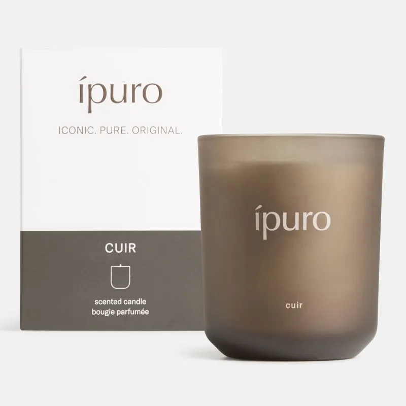 Ipuro Cuir Kaars (270 gr)
