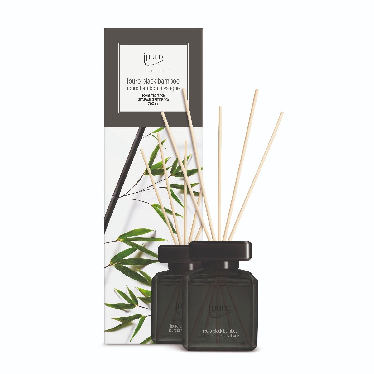 Ipuro Diffuser Black Bamboo (200 ml)