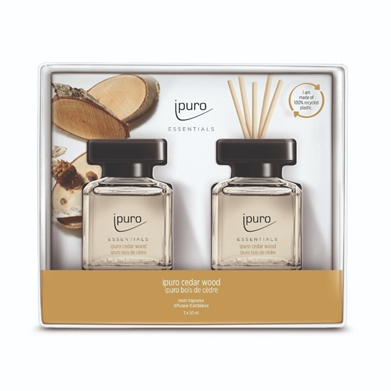 Ipuro Diffuser Cedar Wood (2 x 50 ml)