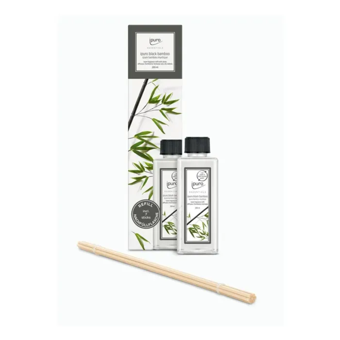 Ipuro Diffuser Refill Black Bamboo (200 ml)