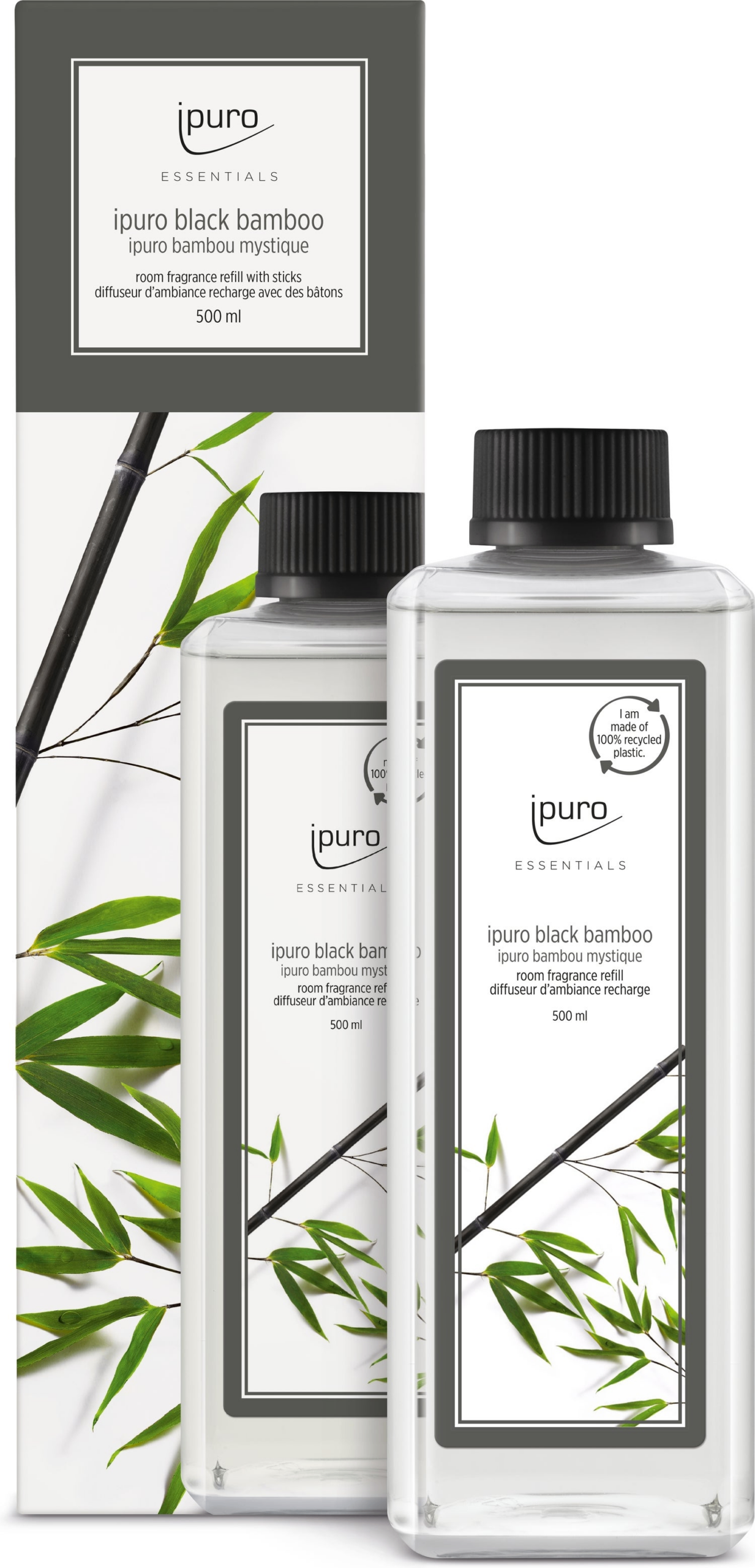 Ipuro Black Bamboo Refill (500 ml)