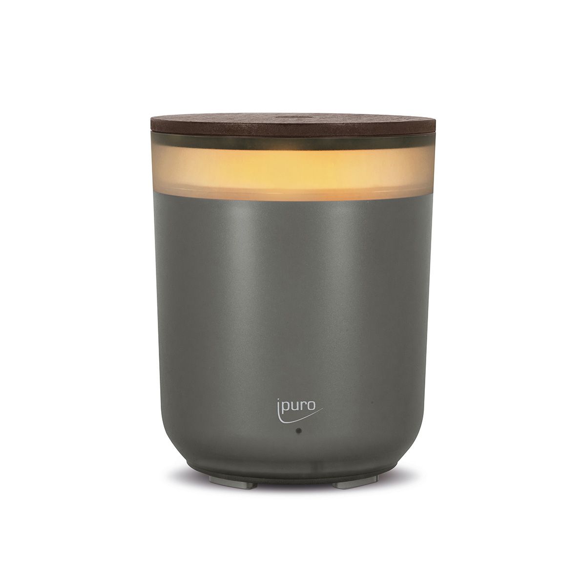 Ipuro Air Sonic Aroma Kaars Grijs (1 stuk)
