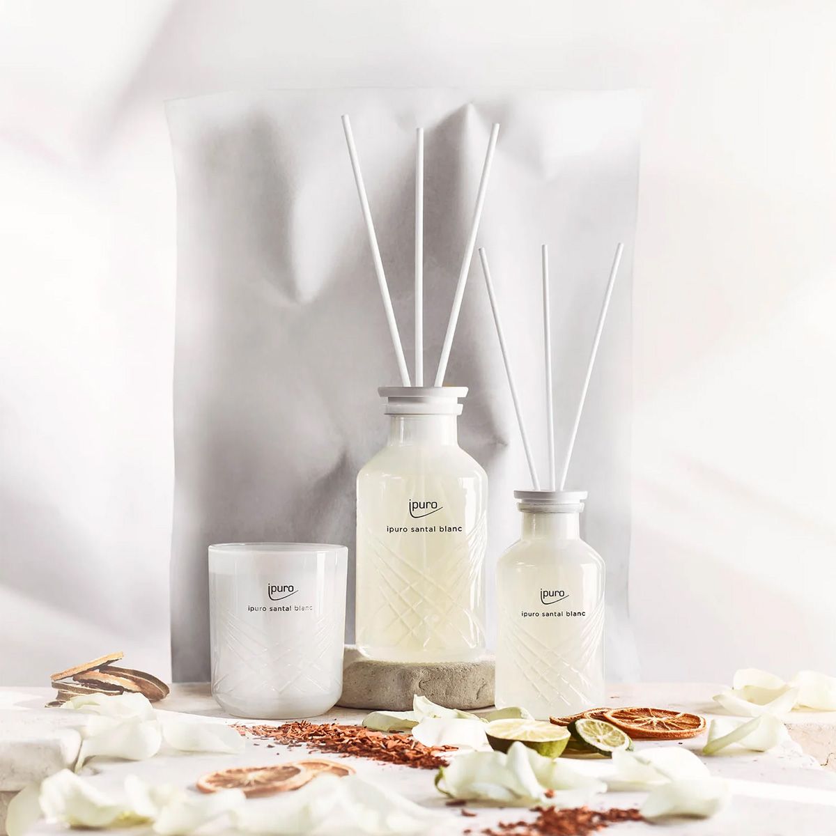 Ipuro Santal Blanc Kaars (270 gr) - image 2