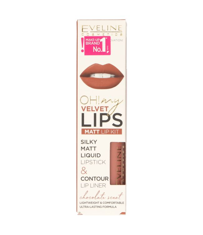 Eveline 12 Liquid Matt Lip Kit (1 set)