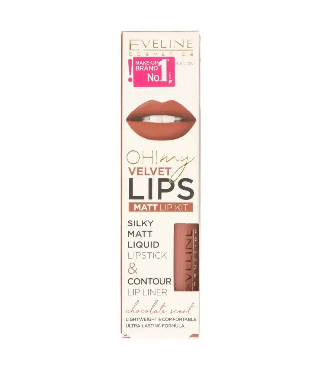 Eveline 12 Liquid Matt Lip Kit (1 set)
