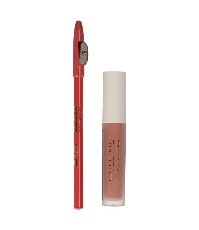 Eveline 12 Liquid Matt Lip Kit (1 set)